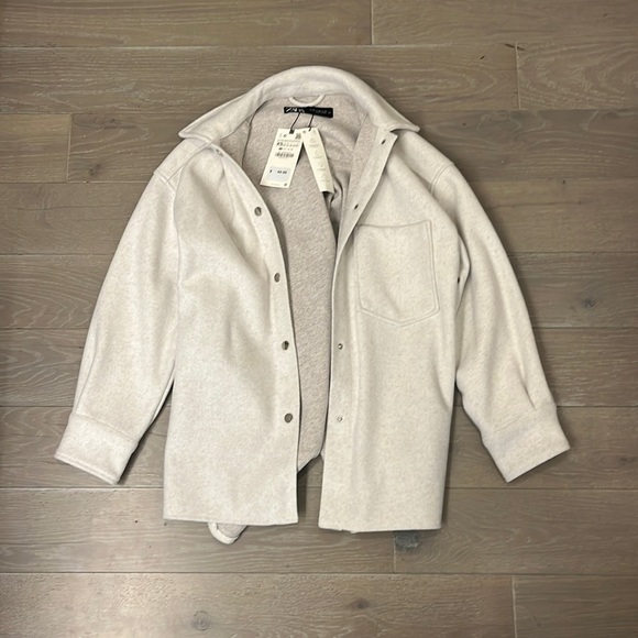 Zara oversized throw coat - Picture 1 of 4